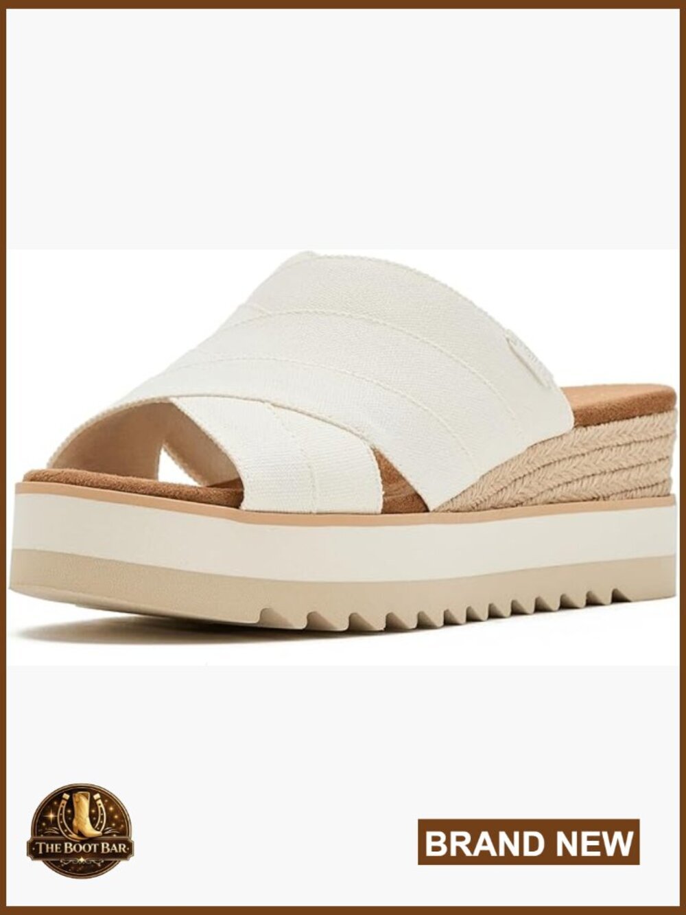 Wedge Mule Sandals Slip On Textile Uppers Espadrille Style